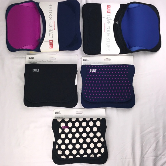 BUILT Accessories - Neoprene e-reader tablet Case Sleeve protector